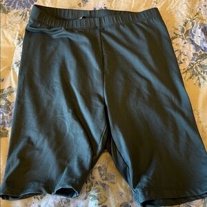 Zenana Outfitters Women's Dark Green Bike Shorts